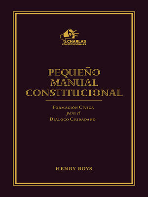 cover image of Pequeño Manual Constitucional